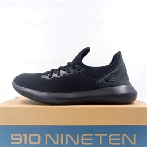 Jual Sepatu Running Lari Nineten Kazari Revolt Black G Ori