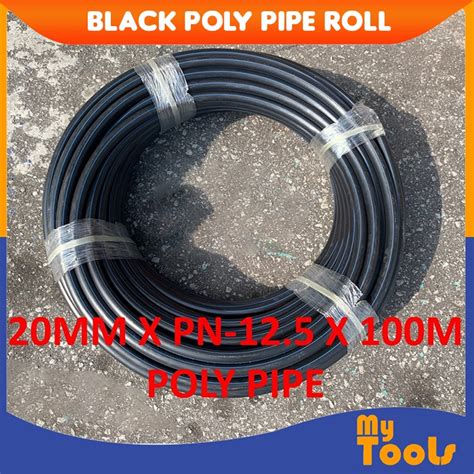 Mytools Hdpe Poly Pp Black Poly Pipe Roll Polypipe 12 20mm X Pn12