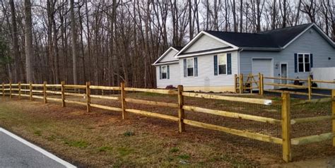 Ranch Rail And Split Rail Fence Supplies Wood Or Vinyl