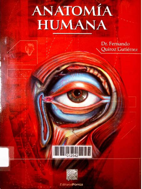 Pdf Anatomia Humana Tomo 1 Fernando Quiroz Gutierrez Librosvirtual