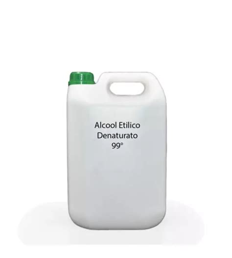 ALCOOL ETILICO DENATURATO 99 9 5 L Disinfettante Uso Domestico E