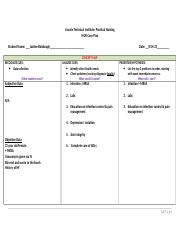 Ngn Care Plan Pn Template April Docx Lincoln Technical