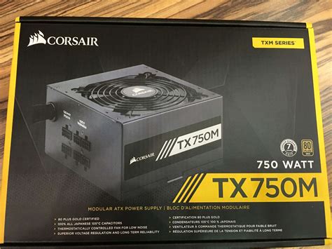 Блок питания CORSAIR TX750M CP-9020131-EU 750W ATX Gold — купить по ...