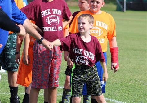 Program Spotlight Fork Union Football Camp Scrimmage Play Cva