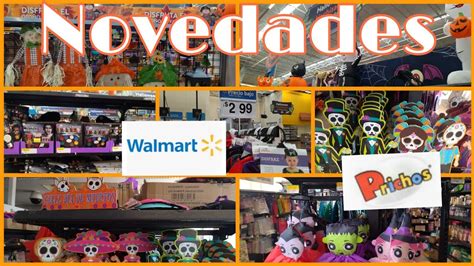 TODO EN CUANTO A NOVEDADES para halloween y día de muertos en Walmart y