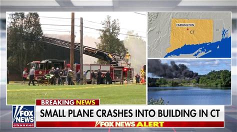 4 Dead After Business Jet Plane Crashes Into Connecticut Building