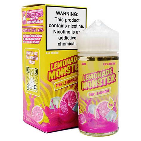 Pink Lemonade Lemonade Monster 100ml 6mg