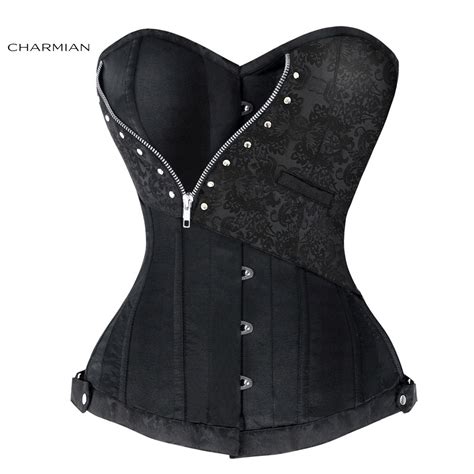 Charmian Plus Size Steampunk Corset Voor Vrouwen V Grandado