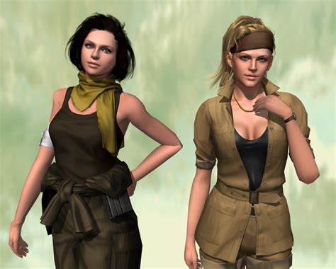 Mgs Pw Amanda And Cecile Fixed Models By Frankaster1987 On Deviantart