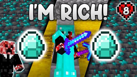 I Got RICH In Hardcore Minecraft Minecraft Ultra Hardcore Survival