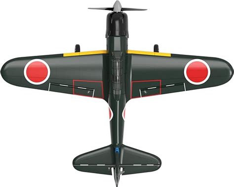 RC Plane VOLANTEX A6M Zero Fighter 2 4G 4CH Romote Control Airplane