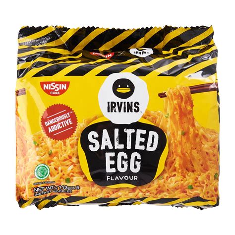 Nissin Irvins Salted Egg Flavour Packet Lazada Singapore