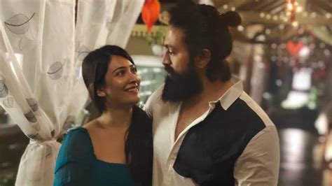 KGF 2 Star Yash S Wife Radhika Pandit Shares Pictures Of Their