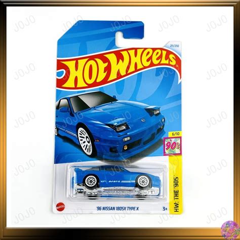 Машинка Mattel Hot Wheels 2024 C4982 96 Nissan 180sx Type X купить на