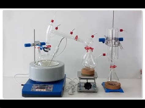 How To Operate Short Path Distillation Kit S Heating Mantle Youtube