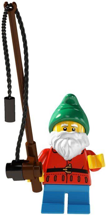 Минифигурка 'Рыбак', серия 4 'из мешка', Lego Minifigures [8804-01]