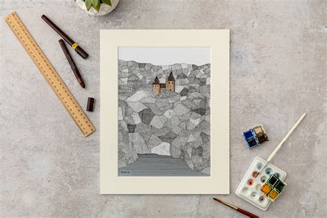 Buy Castell Coch Drawings | Famous Welsh Castle