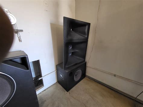 JBL 3731-T Screen Array Cinema Loudspeaker System L/C/R 3732-M/HF Horn ...