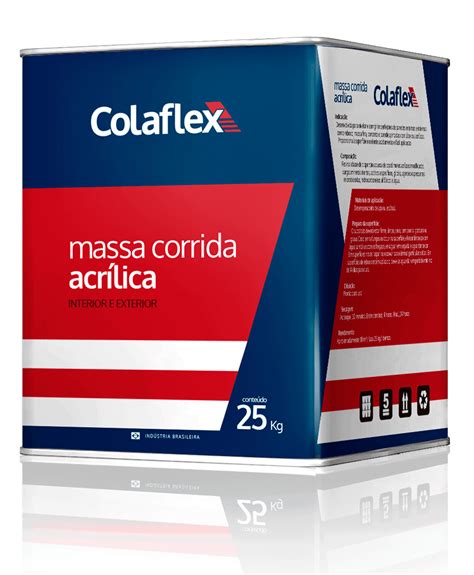 Massa Corrida Acrílica - Massa corrida acrílica 25kg (Colaflex) - Jofer