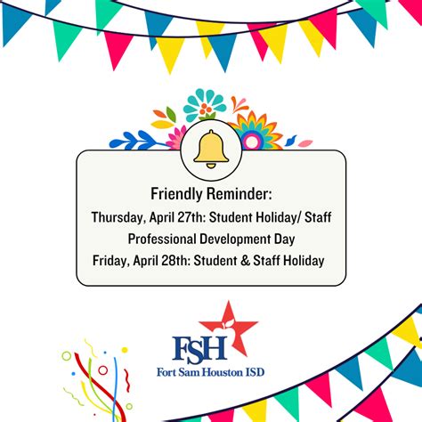 Reminder Thursday April 27th And Friday April 28th Are Student