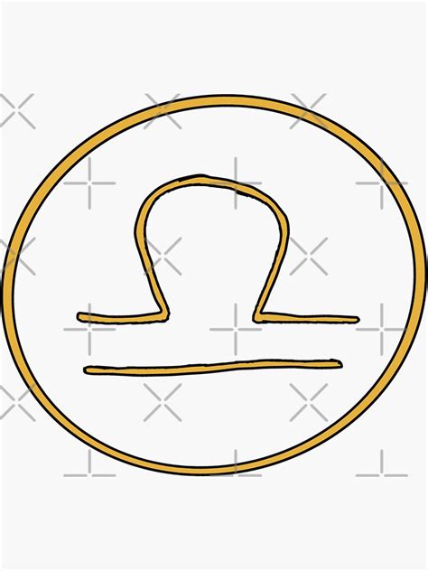 Libra Symbol Sticker For Sale By Vpittore Redbubble