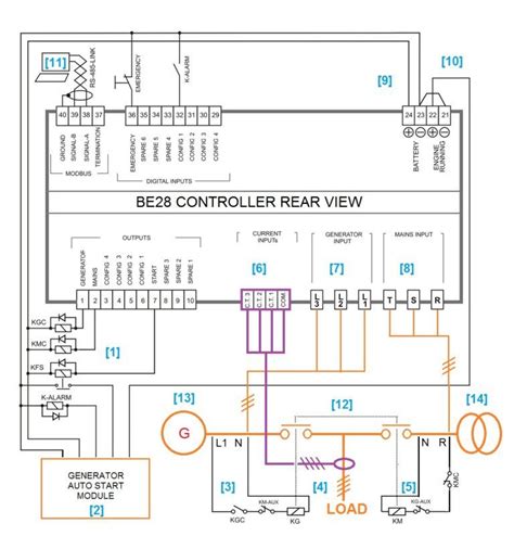 Automatic Change Over Circuit Diagram Using Relay How To Mak