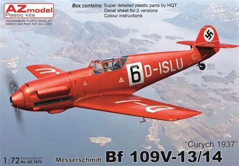 MODELIMEX Online Shop 1 72 Bf 109V 13 14 Zürich 1937 2x camo