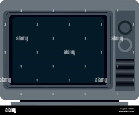 Old Tv Cartoon Stock Vector Image Art Alamy