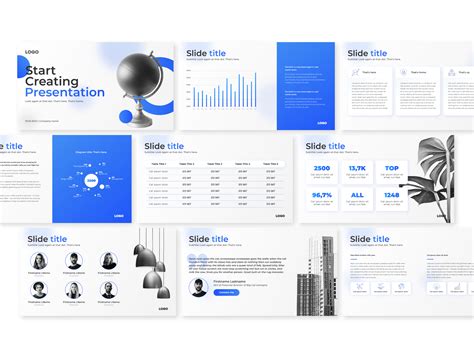 Clean And Simple Powerpoint Presentation Behance