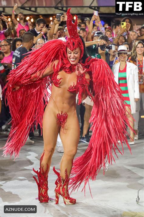 Paolla Oliveira Sexy Seen Half Naked Showing Off Her Hot Body In A Revealing Dress At The