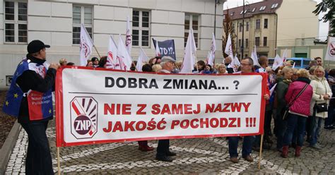 Znp Rozpoczyna Og Lnopolsk Akcj Protestacyjn Wiadomo Ci