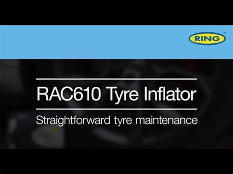 Ring S RAC610 Tyre Inflator YouTube