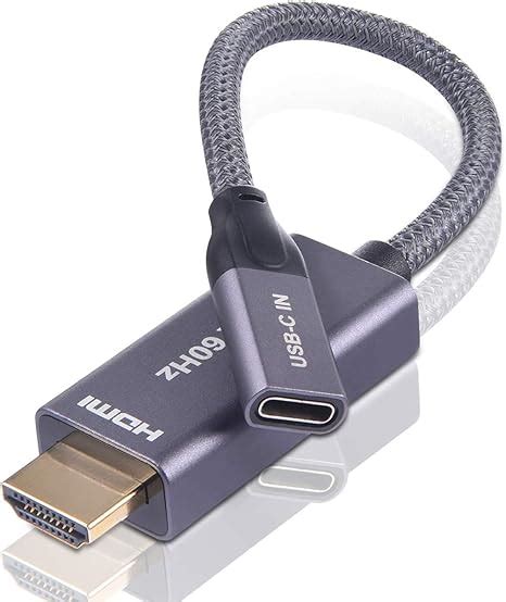 USB C Buchse Auf HDMI Stecker USB Typ C 3 1 Eingang Zu Amazon De