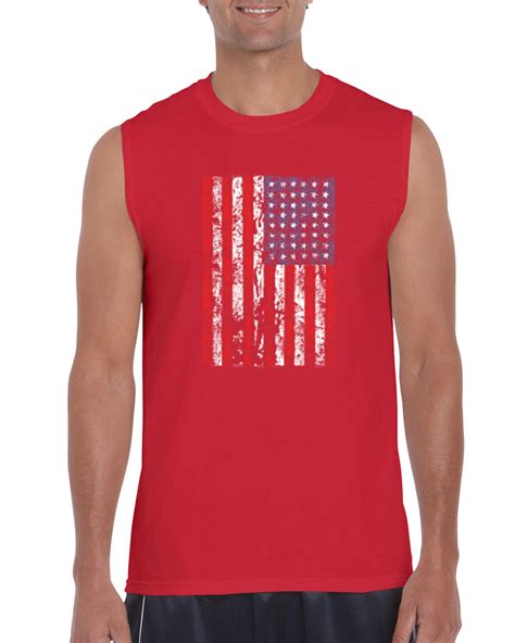 Artix Mens Usa Flag Vintage Proud Country American Ultra Cotton