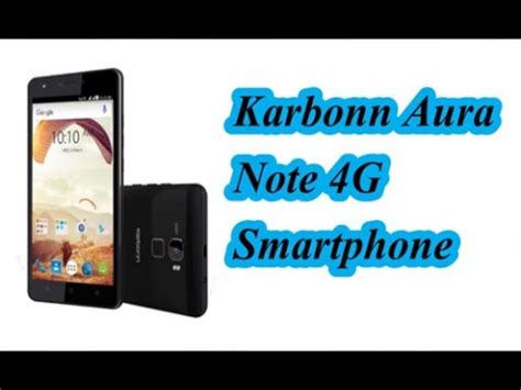 Karbonn Aura Note 2 With Proximity Sensor Accelerometer And Ambient