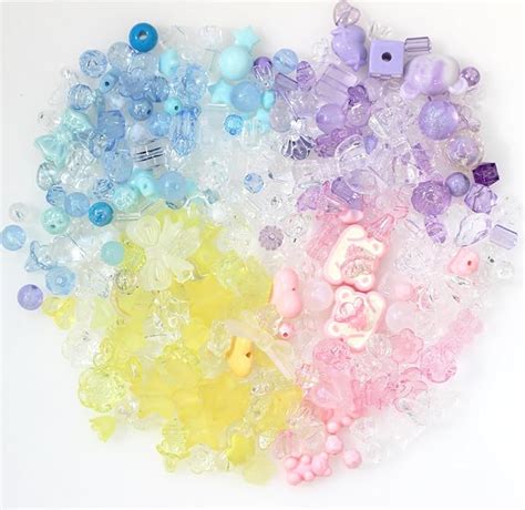 Amazon Pcs Acrylic Assorted Beads Betterjonny Cute Beads