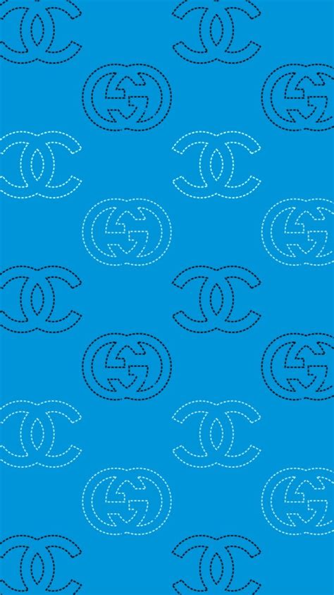 Blue Gucci Background