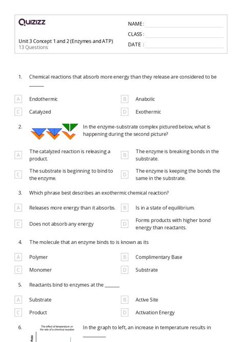 50 Endothermic And Exothermic Processes Worksheets For 9th Class On