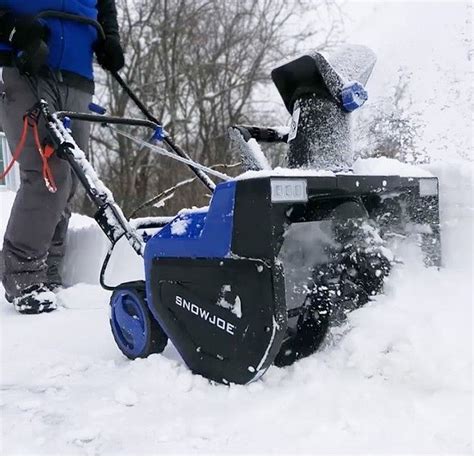 Snow Joe Sj627e Electric Walk Behind Snow Blower W Dual Led Lights 22