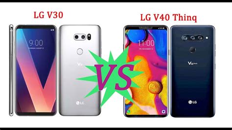 Lg V Thinq Vs Lg V Youtube