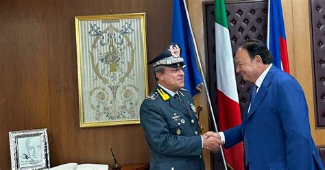 Il Comandante Regionale Della Guardia Di Finanza In Visita Al Meyer Foto