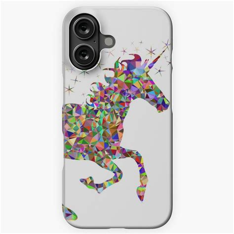 Rainbow Glitter Gemstone Unicorn Sticker For Sale By Jwyly12 Redbubble