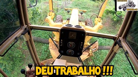 Mais Servi Os Na Base Da Ladeira Motoniveladora Caterpillar K H