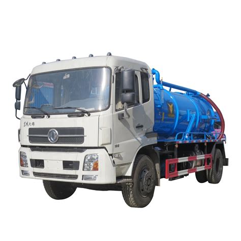 Dongfeng HOWO Foton 12 Cbm Vacuum Sewage Suction Tanker Truck Capacity