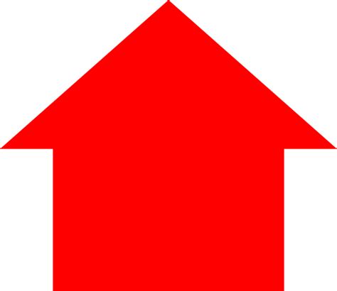 House Icon Red Clip Art at Clker.com - vector clip art online, royalty free & public domain