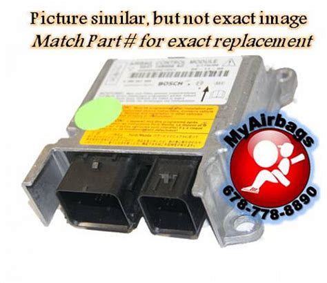 Ford Focus Srs Rcm Restraint Control Module Airbag Computer Control