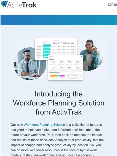 Activtrak Discover The New Workforce Planning Solution From Activtrak Milled