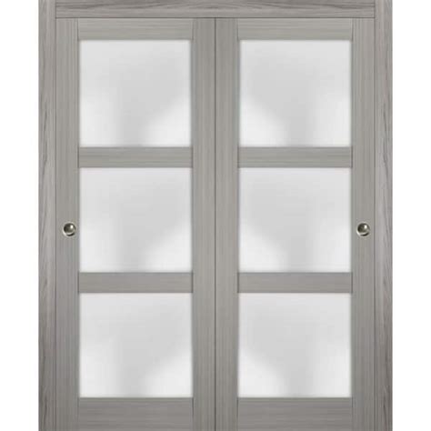 Have A Question About Sartodoors 2552 36 In X 96 In 3 Panel Gray