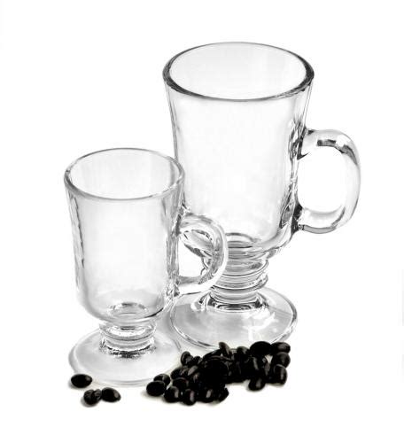 Glass Pedestal Mugs Halls