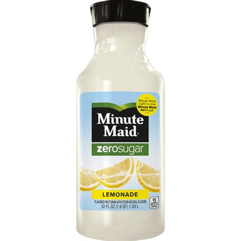 Minute Maid Zero Sugar Lemonade Juice Sendik S Food Market